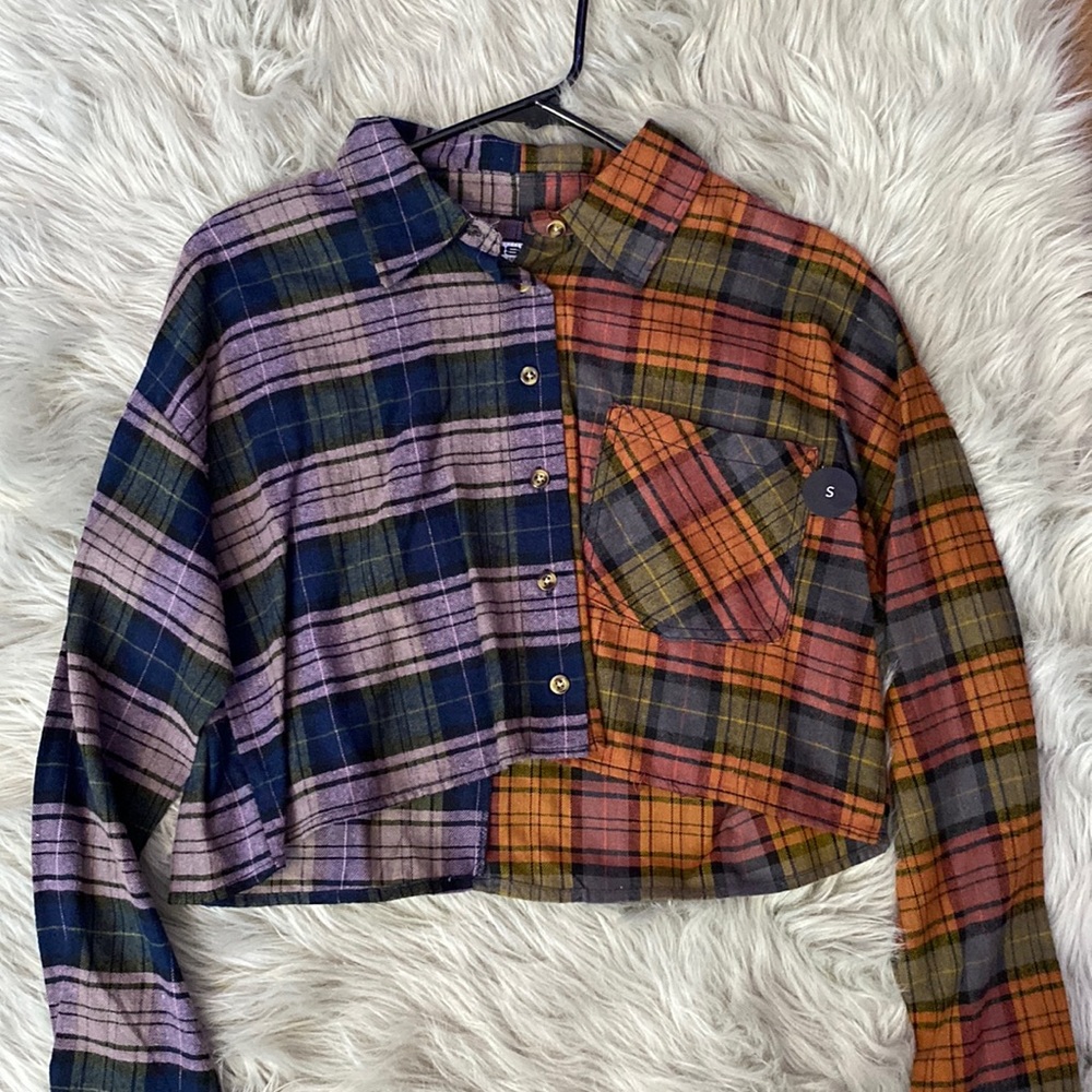 two-colored flannel